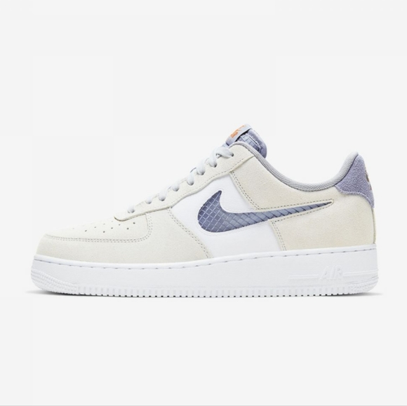 Nike Air Force One AF1 Men\'s 11 \'Indigo Fog\' CK4383-001 White Platinum Blue NEW main image 5